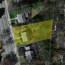 1376 Walnut St, Newton MA 02461-1849 aerial view