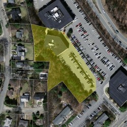 2227 Washington St, Newton MA 02462-1417 aerial view