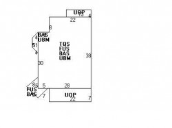 136 Dickerman Rd, Newton MA 02461-1304 floor plan