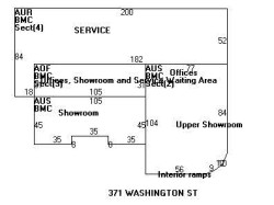 371 Washington St, Newton MA 02458-1549 floor plan