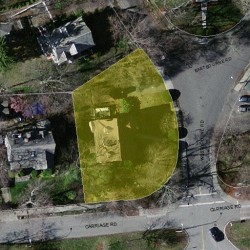 61 Westbourne Rd, Newton MA 02459-1617 aerial view