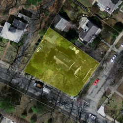 266 Woodland Rd, Newton MA 02466-2707 aerial view