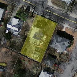 292 Auburndale Ave, Newton MA 02466-1219 aerial view
