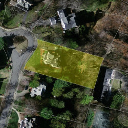 36 Hyde Ave, Newton MA 02458-2311 aerial view