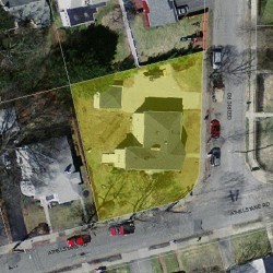 47 Athelstane Rd, Newton MA 02459-2422 aerial view