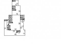 11 Parsons St, Newton MA 02465-2135 floor plan