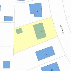 47 Tarleton Rd, Newton MA 02459-1732 plot plan