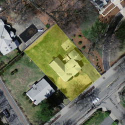 1559 Centre St, Newton MA 02461-1232 aerial view