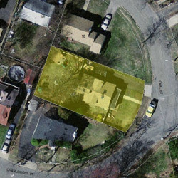 31 Charlemont St, Newton MA 02461-1909 aerial view