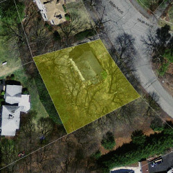 354 Waban Ave, Newton MA 02468-1305 aerial view