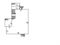 83 Ripley St, Newton MA 02459-2210 floor plan