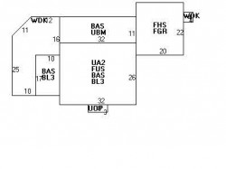 21 Mossfield Rd, Newton MA  02468-1921 floor plan