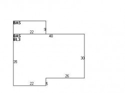 48 Clark St, Newton MA  02459-2427 floor plan