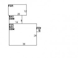 78 Clearwater Rd, Newton MA 02462-1104 floor plan