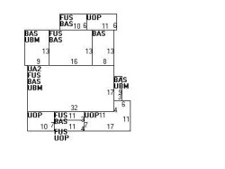23 Otis Pl, Newton MA  02460-1834 floor plan