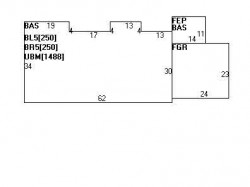 1367 Beacon St, Newton MA  02468-1745 floor plan