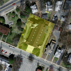 35 Ash St, Newton MA 02466-1818 aerial view