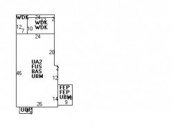 253 Cabot St, Newton MA 02460-2034 floor plan