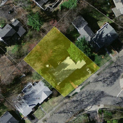 124 Rosalie Rd, Newton MA 02459-3153 aerial view