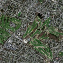 90 Stanton Ave, Newton MA 02466-3006 aerial view