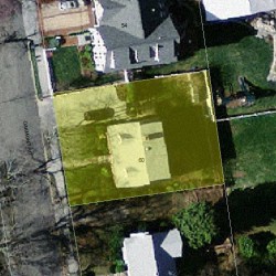 60 Oakmont Rd, Newton MA  02459-2531 aerial view