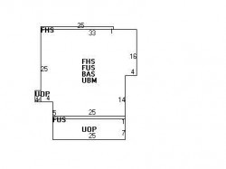 56 Boyd St, Newton MA 02458-1602 floor plan