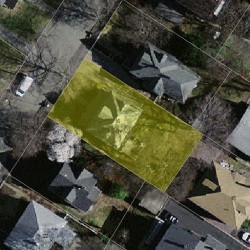 16 Marlboro St, Newton MA 02458-2121 aerial view