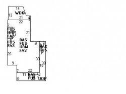 311 Lowell Ave, Newton MA 02460-1826 floor plan