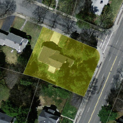 8 Mary Mount Rd, Newton MA  02466-2813 aerial view