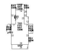 107 Park St, Newton MA 02458-2041 floor plan