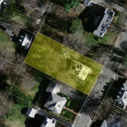 27 Nobscot Rd, Newton MA 02459-1322 aerial view