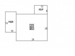 44 Hereward Rd, Newton MA 02459-2434 floor plan