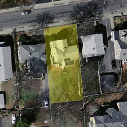20 Madison Ave, Newton MA  02460-1905 aerial view