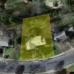 31 Marcellus Dr, Newton MA  02459-2934 aerial view