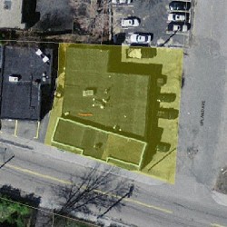 12 Dedham St, Newton MA  02461-2107 aerial view