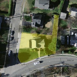 63 Cabot St, Newton MA 02458-2501 aerial view