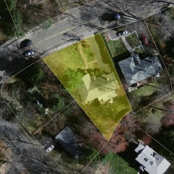 85 Brookline St, Newton MA 02467 aerial view