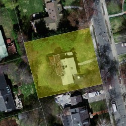 32 Ferncroft Rd, Newton MA 02468-1214 aerial view