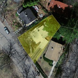 77 Islington Rd, Newton MA 02466-1009 aerial view