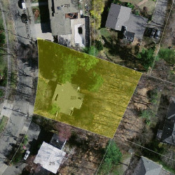 223 Baldpate Hill Rd, Newton MA 02459-2869 aerial view