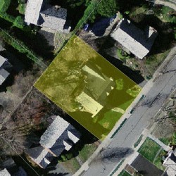 115 Cotton St, Newton MA 02458-2639 aerial view