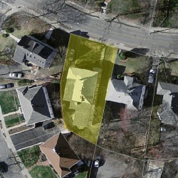 182 Cabot St, Newton MA 02458-2536 aerial view
