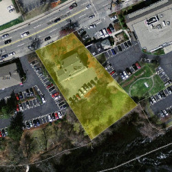 2330 Washington St, Newton MA 02462-1440 aerial view