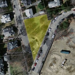 417 Walnut St, Newton MA 02460-2224 aerial view