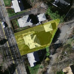 186 Langley Rd, Newton MA 02459-2324 aerial view