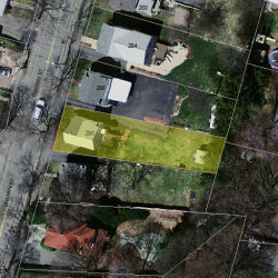290 Cherry St, Newton MA  02465-1605 aerial view