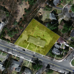 1957 Beacon St, Newton MA  02468-1436 aerial view