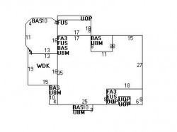 11 Rockledge Rd, Newton MA 02461-1818 floor plan