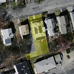 36 Court St, Newton MA 02458-1264 aerial view