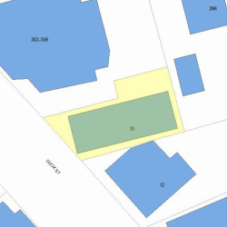 10 Cook St, Newton MA 02458-1312 plot plan